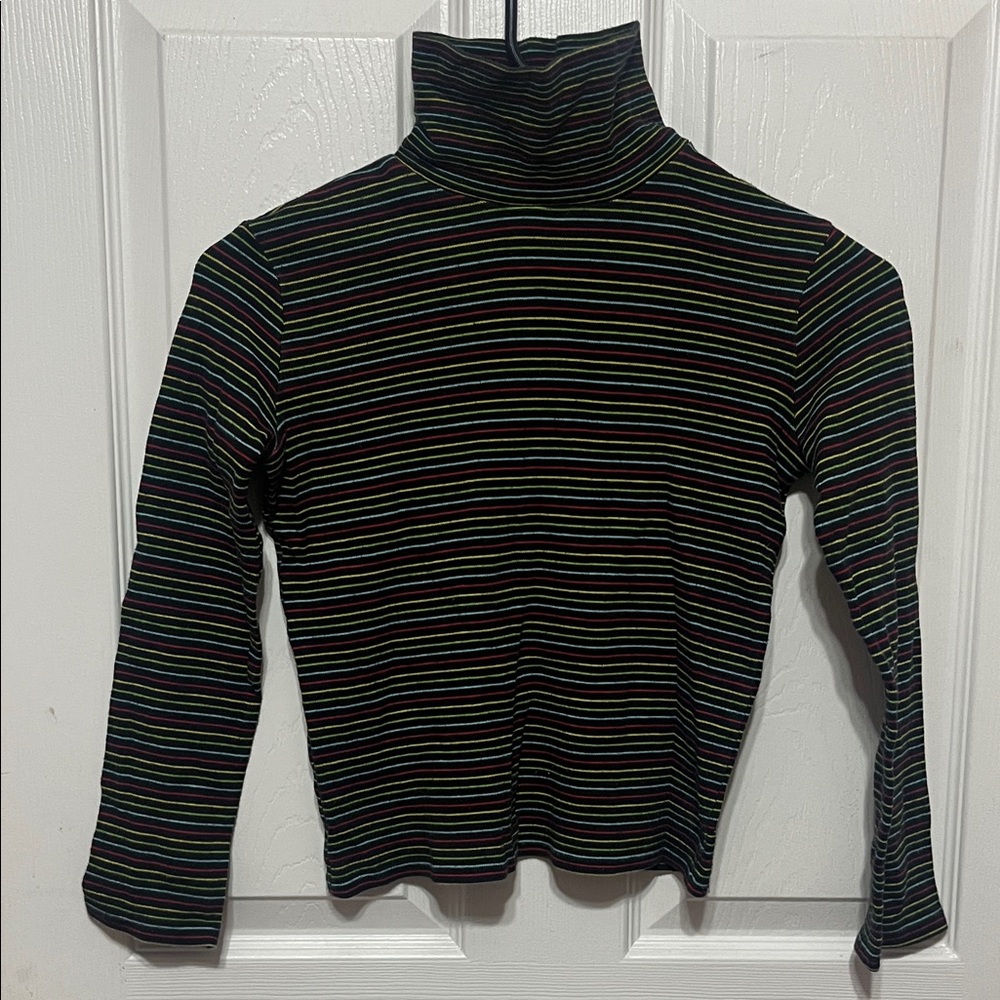 Circo Multicolor Striped Top